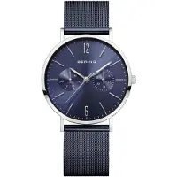 Bering Dameur 14236-303 Classic Blå/Stål Ø36 mm