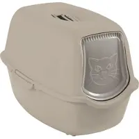 Rotho Bailey Hætteklædt kattebakke beige