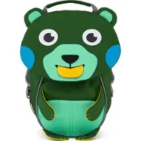 Affenzahn Rygsæk - Lille - Creative Bear - Grøn - - OneSize - Rygsæk