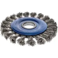 Osborn 9502626251 125x6 Mm Stål Kopbørste Med Snoet Tråd