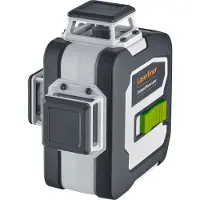 Laserliner CompactPlane-Laser 3G Pro, Laserafstandsmåler, Sort, Grøn, Grå, IP40, 30 m, 0,35 mm, 515 nm