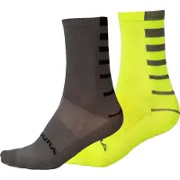 Endura Stripe Coolmax Sokker 2 Par