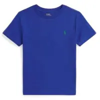 Ralph Lauren Polo Ralph Laurentil drenge. 322832904502 Blå strikket T-shirt i bomuldsjersey (3años= 102/108cm), Casual, Korte ærmer, børnetøj