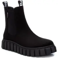 Refresh Refreshtil kvinder. 17024902-NEGRO Ankelstøvler 170249 sort (37), Fast, 1-3 cm, Lynlås, Casual