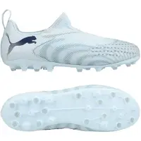 Puma Future 9 Match Laceless MG Dreamrush - Lyseblå/Blå Børn - Multi Ground (MG), størrelse 30