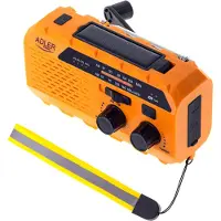 Adler -svingradio med solcelleopladning