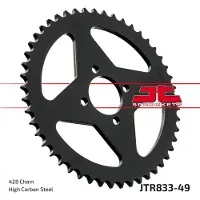 JT Sprockets 428 Jtr833.49 Steel Bagtandhjul