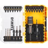 DeWalt DT70779T-QZ, Phillips, Stjerneskruetrækker, Torx, PH 1, PH 2, PZ 2, T15, T20, T25, T30
