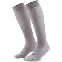 Cep Flight Socks Tall, løbestrømper, dame, grå