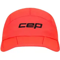 Cep Core Run Foldable Cap, løbekasket, neon