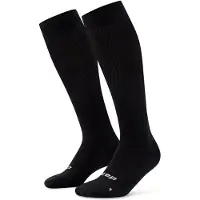 Cep Flight Socks Tall, løbestrømper, dame, sort