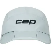 Cep Core Run Foldable Cap, løbekasket, grå