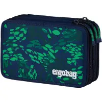 Ergobag Penalhus m. Indhold - Maxi - Firebear Dragon - - OneSize - Penalhus