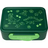 Ergobag Madkasse m. Opdeler - 1 L - Dinosaur - - OneSize - Madkasse