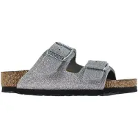 Birkenstock Sandaler - Arizona - Shiny Glitter Silver - - 27 - Sandal