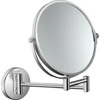 Hansgrohe Logis Universal barberspejl u/lys krom