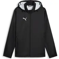 Puma Træningsjakke teamADDITIONS All Weather - Sort/Silver, størrelse 3XL