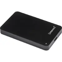 Intenso Memory Case - Harddisk - 500 GB - ekstern (bærbar) - 2.5 - USB 3.0 - 5400 rpm - buffer: 8 MB - sort