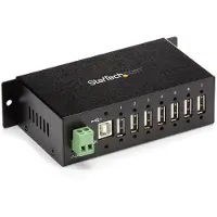StarTech.com Mountable Industrial 7 Port Usb Dokningsstation