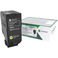 Lexmark CS727/CX727/CS728 toner gul (Return) 13k 75B20Y0 Modsvarer: N/A