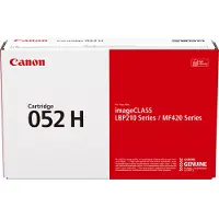 Canon 052H Tonerkassett sort, 9.200 sider 2200C002 Modsvarer: N/A