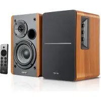 Edifier R1280DB Active Speaker/Bluetooth/Optical/Coaxial/Dual RCA Inputs/Wireless remote/42W Brown