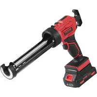 Vevor 20V ledningsfri elektrisk fugepistol 10oz/300ml med 4 justerbare hastigheder