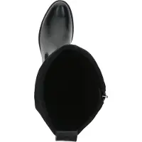 Caprice Boots, black, made of Leather and synthetic with Block heel, Size 40.5