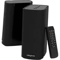 Creative Labs T100 - Højttalere - til PC - trådløs - Bluetooth - 40 Watt (Total) - sort