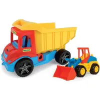 Wader Multi truck med gravemaskine