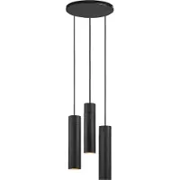 Nordlux Tilo 3-spot pendel, sort