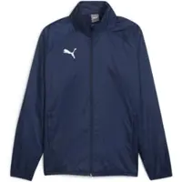 Puma Jakke teamGOAL All Weather - Navy/Hvid Børn, størrelse 116 cm