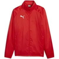 Puma Sportsjakke 'TeamGoal' knaldrød / hvid