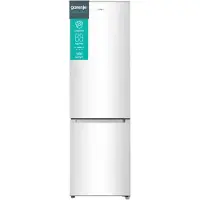 Gorenje RK4182PW4 - Køleskab/fryser - bund-fryser - bredde: 55 cm - dybde: 55.7 cm - højde: 180 cm - 269 liter - Klasse E - hvid