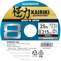Shimano Fishing Kairiki 8 Flettet Fiskesnøre 3000 M