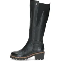 Caprice Boots, black, made of Leather without heel, Size 39