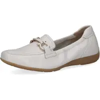 Caprice Slipper, white, made of Leather, Size 42