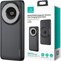 Usams Powerbank 10000mAh 20W QC3.0 Strømforsyning Magnetisk Sort