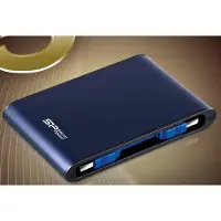 Silicon Power Armor A80 - Harddisk - 1 TB - ekstern (bærbar) - 2.5 - USB 3.0 - blå