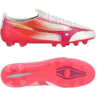 Mizuno Alpha Iii Elite Fg Blazing Flair - Hvid/pink - Græs (Fg), størrelse 45