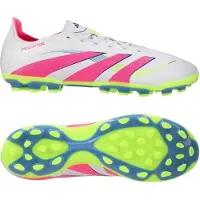 Adidas Herre Predator League Celestial Victory Pak AG Kunstgræs Fodboldstøvler Cloud White/Lucid Pink/Lucid Lemon