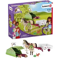 Schleich - Adventures på Sarah Campsite - 42533
