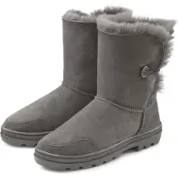 LASCANA Boots grå