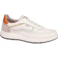 Pikolinos Pikolinostil mænd. M7W-6423C1 Salamanca læder-sneakers hvid (46), Fast, Blonder, Casual