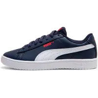 Puma Rickie Classic Youth Sneakers, Shoes, Navy/White/Red, 35.5