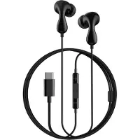 Baseus Encok CZ20 In-Ear USB-C hovedtelefoner med ledning - Sort
