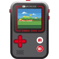 Dreamgear „My Arcade Gamer Mini Classic“ juodas ir raudonas