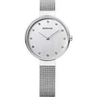 Bering Dameur 12034-000 Classic Hvid/Stål Ø34 mm