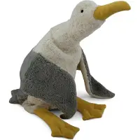 Senger Naturwelt Varmepude - Stor - 78 cm - Måge - Grå/Hvid - - OneSize - Bamse