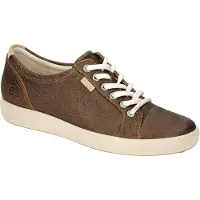 Ecco Dame bløde VII nubuck træningssko Bronze Antique